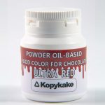 رنگ خوراکی پودری محلول در روغن قرمز Ultra Red کپی کیک