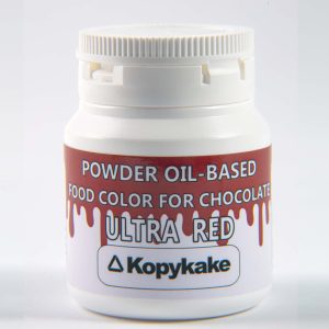 رنگ خوراکی پودری محلول در روغن قرمز Ultra Red کپی کیک