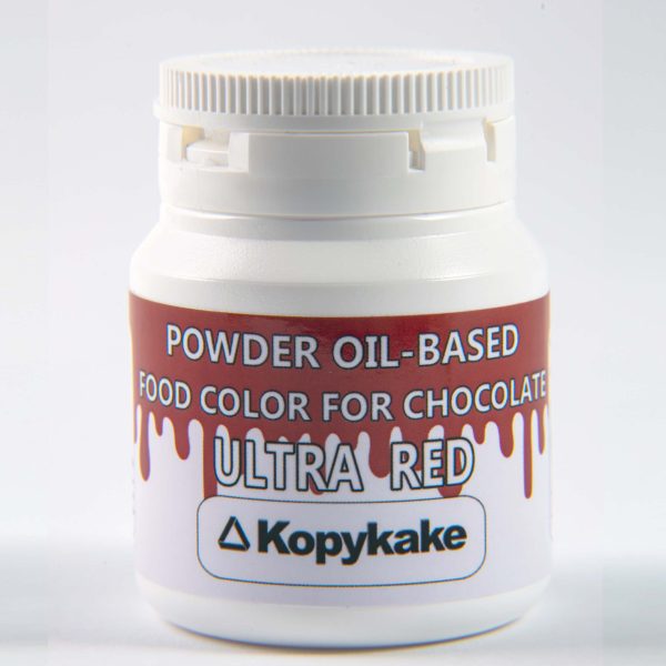 رنگ خوراکی پودری محلول در روغن قرمز Ultra Red کپی کیک - Image 1