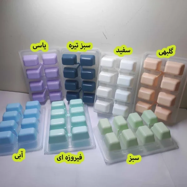 قالب یخ سیلیکونی 8 خانه درب دار