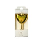 شمع اعداد مینی کروم طلایی، علامت سوال و قلب متالیک برای کیک تولد