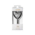 شمع مینی کروم نقره ای اعداد، قلب و علامت سوال با درخشش آینهای متالیک