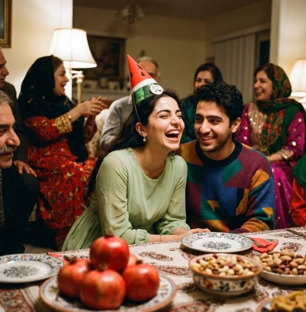 کلاه مقوایی تمام طرح هندوانه کد ۵۰۰ (ویژه شب چله)