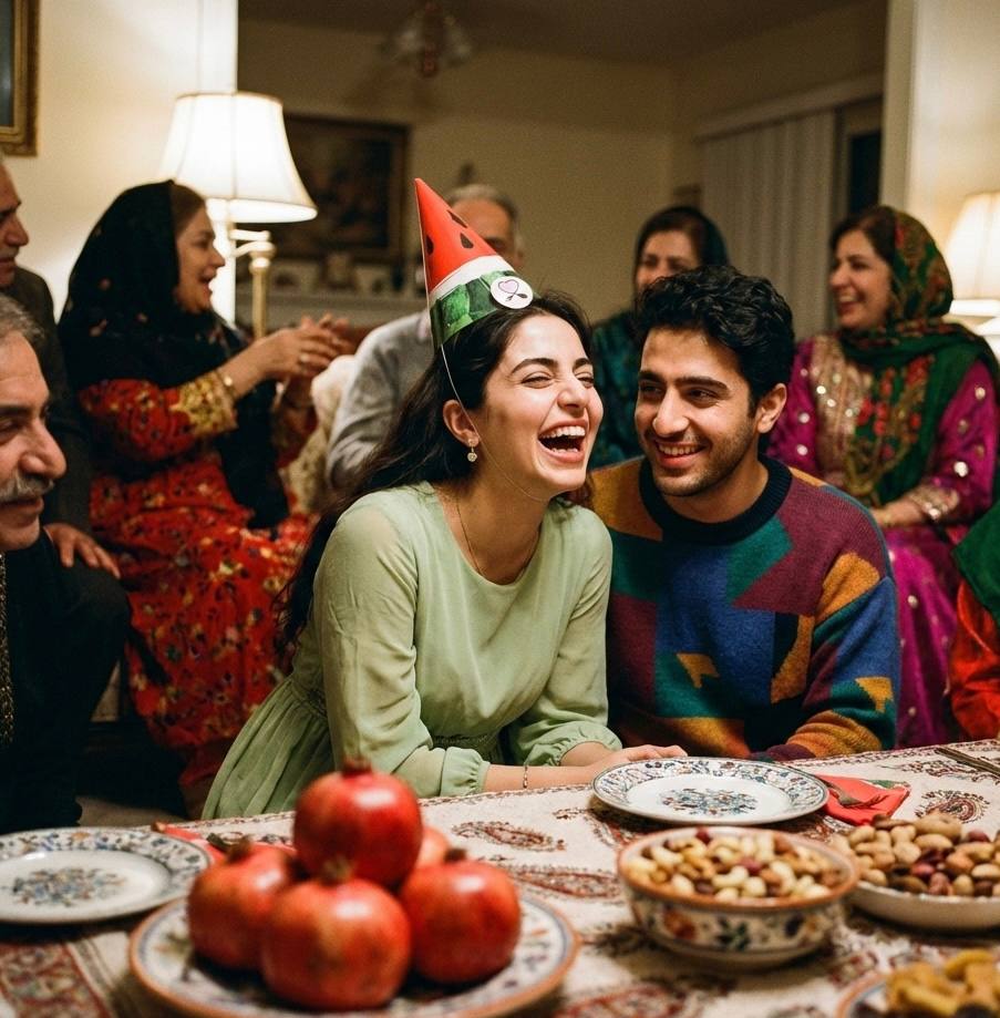 کلاه مقوایی تمام طرح هندوانه کد ۵۰۰ (ویژه شب چله)