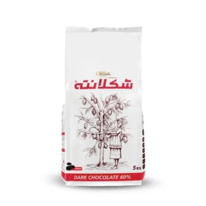 شکلانته سکه ای تلخ 60% گلنان پوراتوس