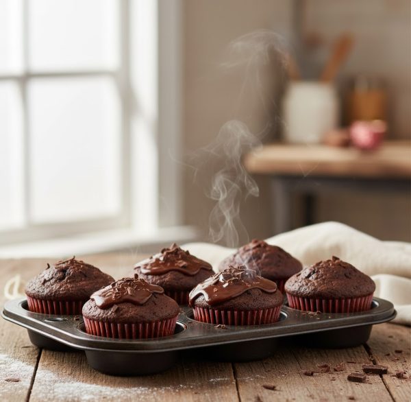 کپسول کاپ کیک قرمز با طرح ستاره سفید مقاوم به حرارت فر برای پخت مافین