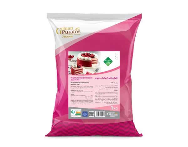 پودر کیک قرمز مخملی پوراتوس - حجم عالی و ماندگاری بالا