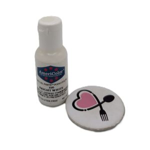 رنگ خوراکی سفید امریکالر ( BRIGHT WHITE )