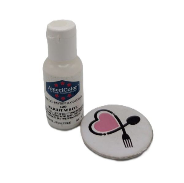 رنگ خوراکی سفید امریکالر ( BRIGHT WHITE ) - Image 1