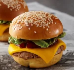 ایزی سافتر همبرگر گلنان پوراتوس