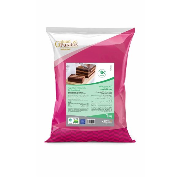 تگرال ساتین شکلات بدون شکر افزوده گلنان پوراتوس یک کیلویی - Image 1
