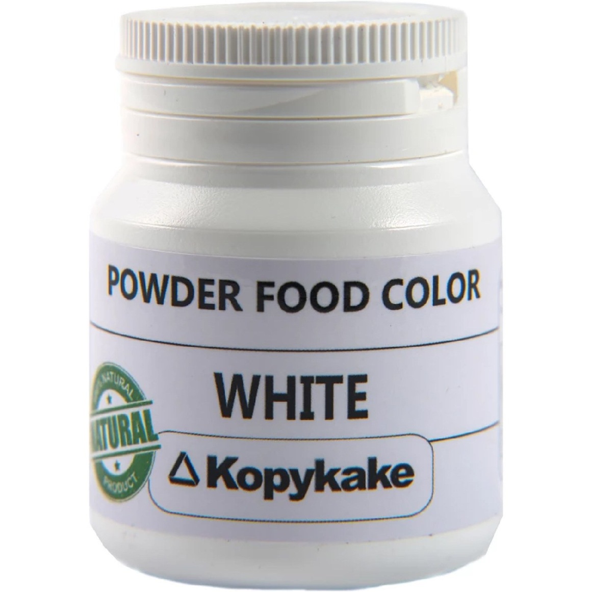 سفید پودری رنگ خوراکی پودری محلول در آب سفید کپی کیک - Image 1