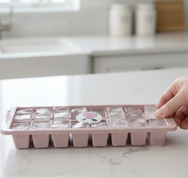قالب یخ پلاستیکی ۱۶ خانه با متریال با کیفیت و انعطاف پذیری بالا برای جداسازی راحت یخ