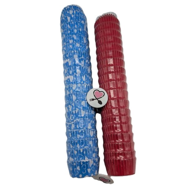 کپسول کیک یزدی، کاغذی مافین و حلوا رنگی 5.5 سانت 10 عددی - Image 1