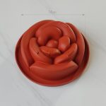 قالب سیلیکون دسری 16 سانت رز گاليكا