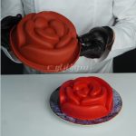 قالب سیلیکون دسری 16 سانت رز گاليكا - Image 3