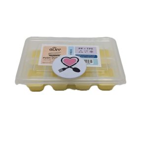 قالب یخ سیلیکونی 8 خانه درب دار