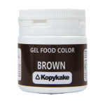 رنگ خوراکی ژله‌ای کپی کیک شکلاتی ۳۵ گرمی (Brown)