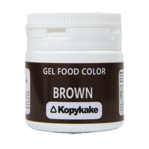 رنگ خوراکی ژله‌ای کپی کیک شکلاتی ۳۵ گرمی (Brown)