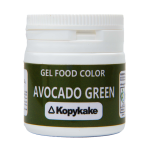 رنگ خوراکی ژله‌ای کپی کیک سبز آووکادو ۳۵ گرمی (Avocado Green)