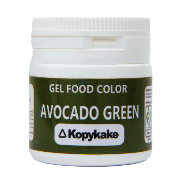 11 رنگ خوراکی ژلهای کپی کیک سبز آووکادو ۳۵ گرمی (Avocado Green) - Image 1