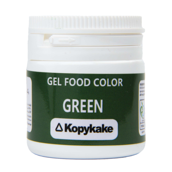 رنگ خوراکی ژله‌ای کپی کیک سبز ۳۵ گرمی (Green) - Image 1