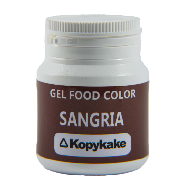 13 رنگ خوراکی ژلهای کپی کیک عنابی ۱۰۰ گرمی (Sangria) - Image 1