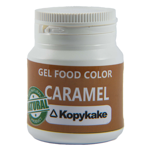 15 رنگ خوراکی ژلهای کپی کیک کاراملی ۱۰۰ گرمی (Caramel) - Image 1