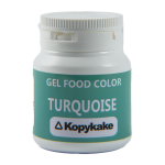 رنگ خوراکی ژله‌ای کپی کیک فیروزه‌ای ۱۰۰ گرمی (Turquoise)