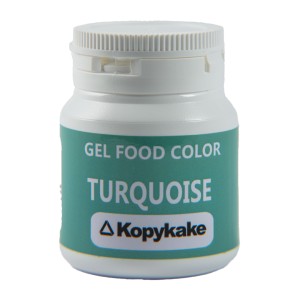 رنگ خوراکی ژله‌ای کپی کیک فیروزه‌ای ۱۰۰ گرمی (Turquoise)