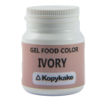 رنگ خوراکی ژله‌ای کپی کیک رنگ پوست ۱۰۰ گرمی (Ivory)