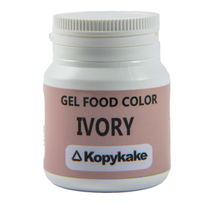 رنگ خوراکی ژله‌ای کپی کیک رنگ پوست ۱۰۰ گرمی (Ivory)