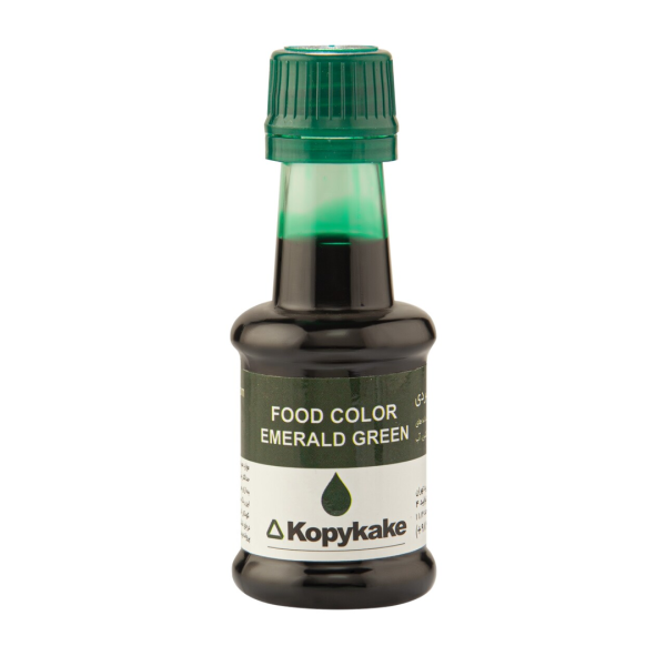 رنگ خوراکی مایع کپی کیک سبز زمردی (Emerald Green) - Image 1