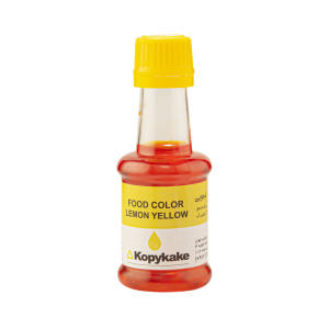 رنگ خوراکی مایع کپی کیک زرد لیمویی (Lemon Yellow)