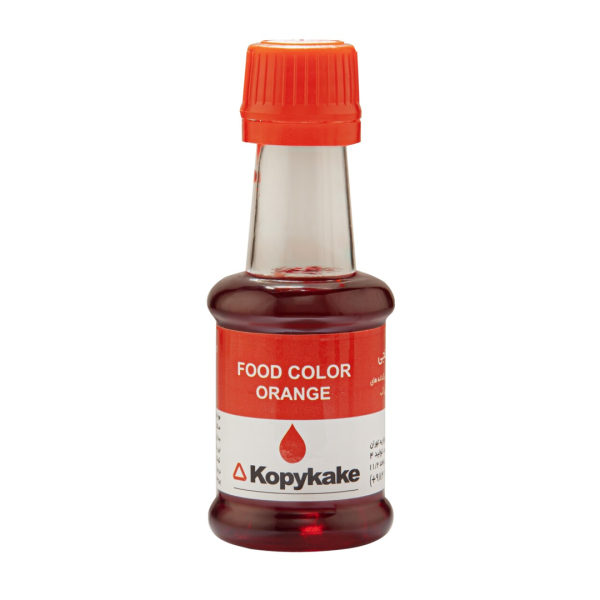 رنگ خوراکی مایع کپی کیک نارنجی (Orange) - Image 1