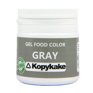 رنگ خوراکی ژله‌ای کپی کیک طوسی ۳۵ گرمی (Gray)