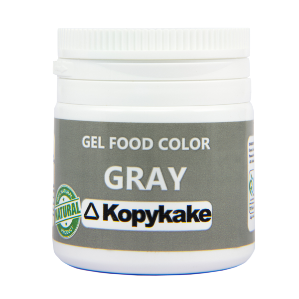 رنگ خوراکی ژله‌ای کپی کیک طوسی ۳۵ گرمی (Gray) - Image 1