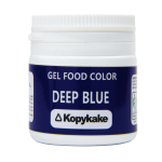 رنگ خوراکی ژله‌ای کپی کیک سرمه‌ای ۳۵ گرمی (Deep Blue)
