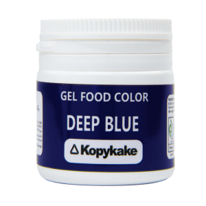 رنگ خوراکی ژله‌ای کپی کیک سرمه‌ای ۳۵ گرمی (Deep Blue)