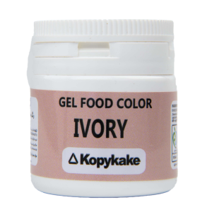 رنگ خوراکی ژله‌ای کپی کیک رنگ پوست ۳۵ گرمی (Ivory)