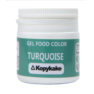 رنگ خوراکی ژله‌ای کپی کیک فیروزه‌ای ۳۵ گرمی (Turquoise)