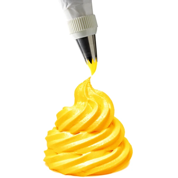 رنگ خوراکی مایع زرد کهربایی کپی کیک