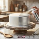 اسپری خوراکی متالیک نقره‌ ای کپی کیک