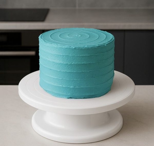 رنگ خوراکی ژله ای فیروزه‌ای (Turquoise) کپی کیک