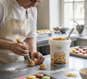 خمیر بادام زمینی گلنان پوراتوس 1 کیلویی 100 درصد خالص