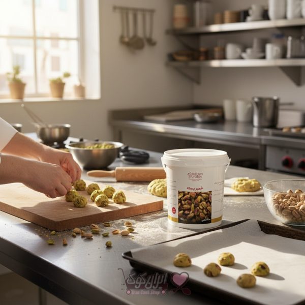 خمیر پسته گلنان پوراتوس