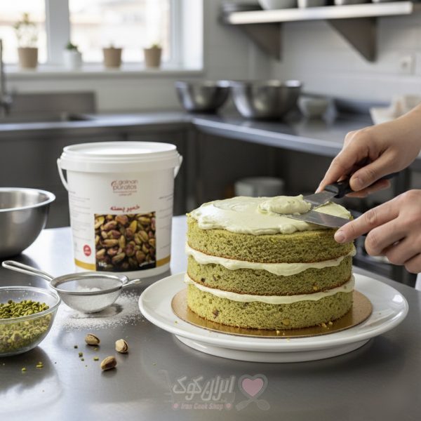 خمیر پسته گلنان پوراتوس