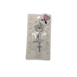 شمع عدد 4 نقره ای تاج دار