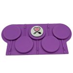 قالب سیلیکونی آبنبات دایره بزرگ 5 خانه 6 سانتی مارکو - Image 3