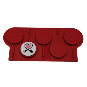 قالب سیلیکونی آبنبات دایره متوسط 5 خانه 5 سانتی مارکو